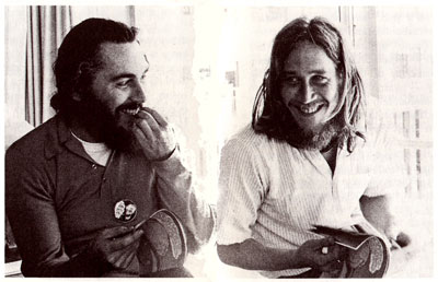 Tom Veitch and Greg Irons (photo by Patrick Rosenkranz)