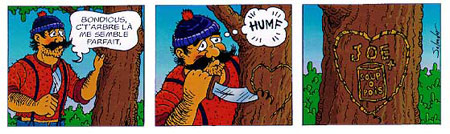 comic art by Salvador Dallaire