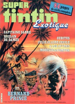 Tintin cover by Dany