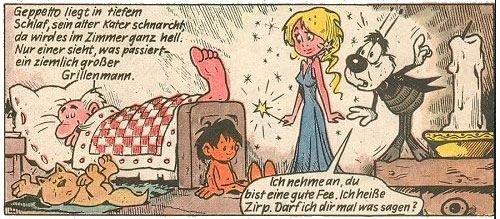 Pinocchio, by Attila Dargay