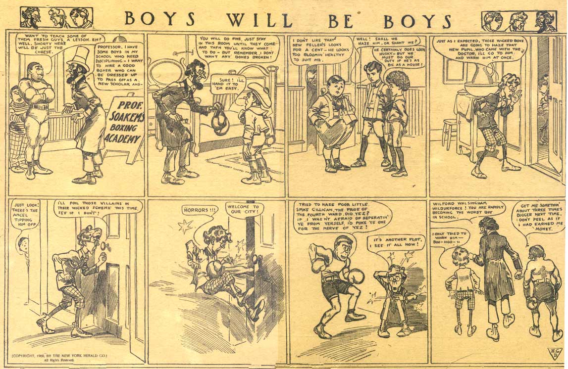 Boys Will Be Boys, by Harry Grant Dart, 1909