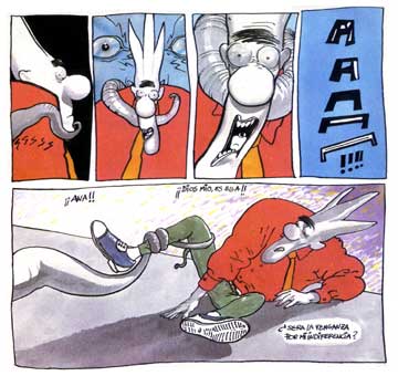 comic art by Das Pastoras (Julio Martínez Pérez)