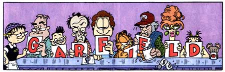 Garfield, by Jim Davis