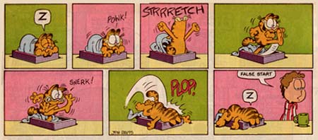 Garfield, by Jim Davis