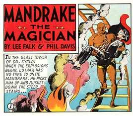 Mandrake the Magician, by Phil Davis (1945)