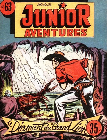 cover for Junior Aventures, by Jack de Brown