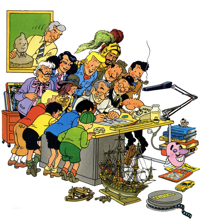 Bob de Moor and his characters