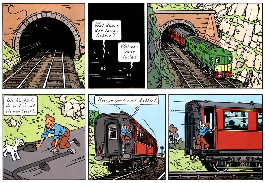 The Black Island by Hergé and Bob de Moor