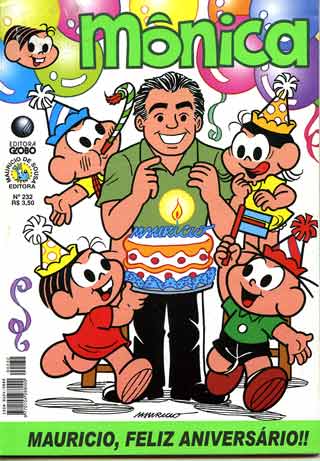 Special edition of Monica, art by Mauricio de Sousa