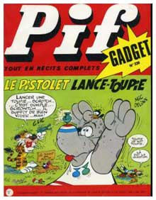 cover for Pif Gadget, by Mic Delinx
