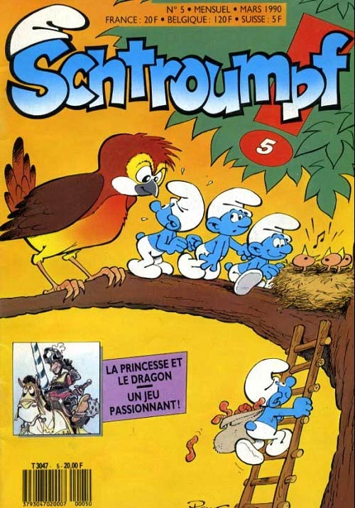 Schtroumpf magazine