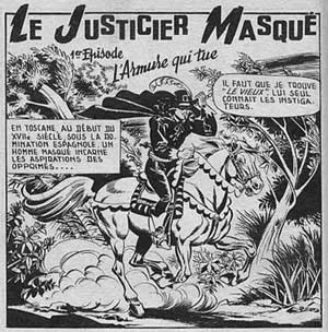 Le Justicier Masqué, by Nicola Del Principe