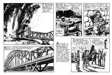 war comic by Aldo di Gennaro