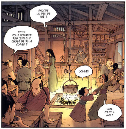 Samuraï, artwork by Frédéric Genêt