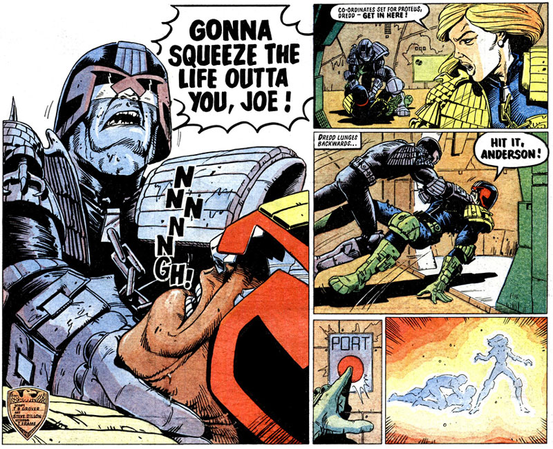 Judge Dredd by Steve Dillon