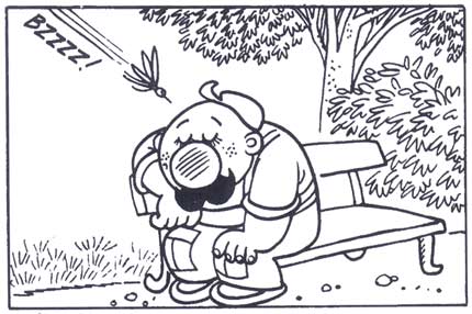 comic artwork by Milorad Dobric