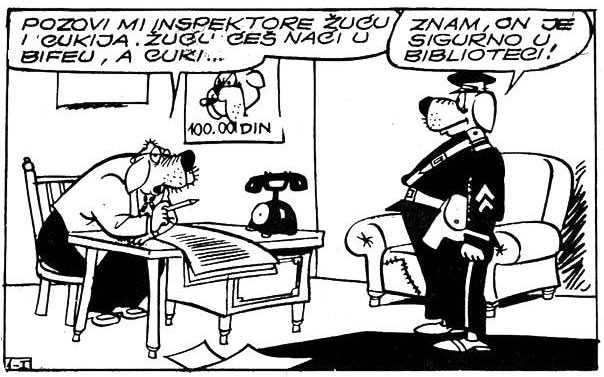 Inspector Zubic by Milorad Dobric