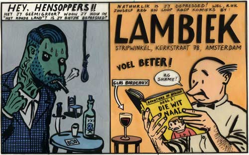 comic art by Joe Dog