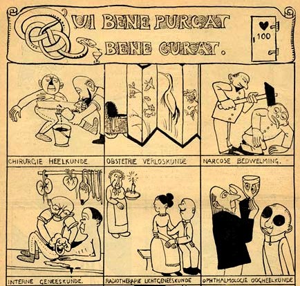 comic strip from De Ware Jacob, by Ko Doncker