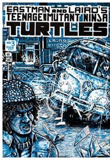 TMNT cover, by Kevin Eastman