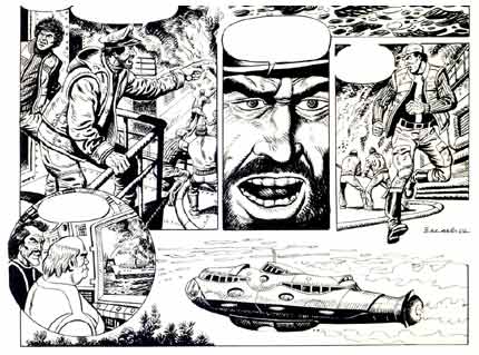 comic art by Juan Escandell