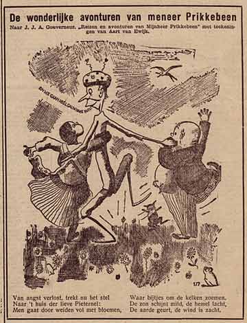 Meneer Prikkebeen, by Aart van Ewijk