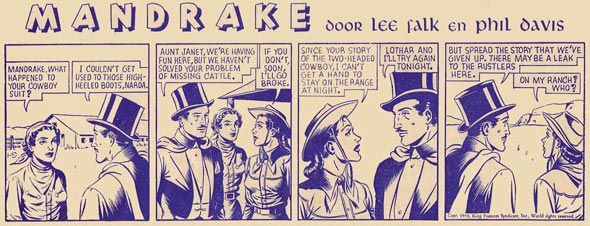 Mandrake, by Lee Falk