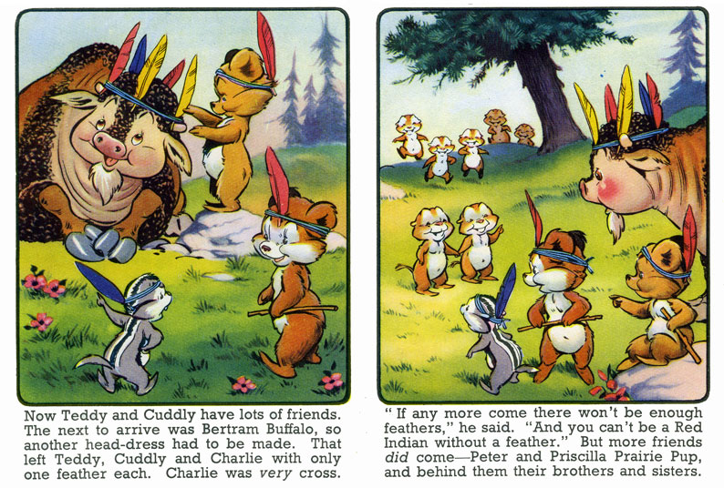 Teddy & Cuddly, by Bert Felstead