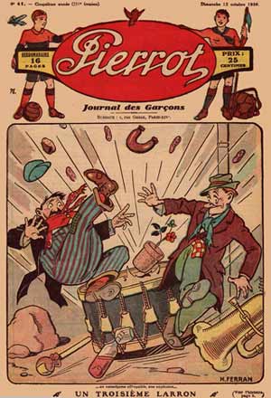 cover for Pierrot, by H. Ferran (1930)