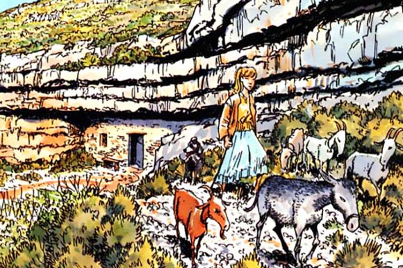 Manon des Sources, by Jacques Ferrandez