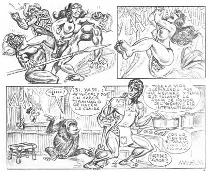 comic for Mata Ratos by Manel Ferrer