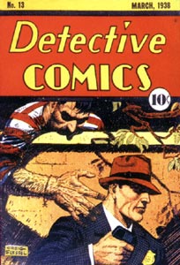 Detective Comics cover, by Creig Flessel (1938)