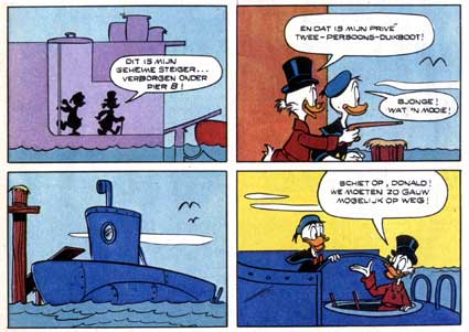 Donald Duck, by Jim Fletcher