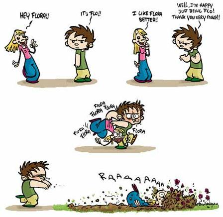 comic art by Flo