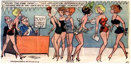 Glamor Girls, by Don Flowers