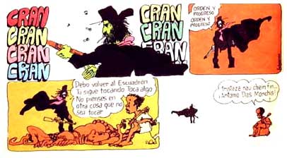 Momo Story, art by Roberto Fontanarrosa