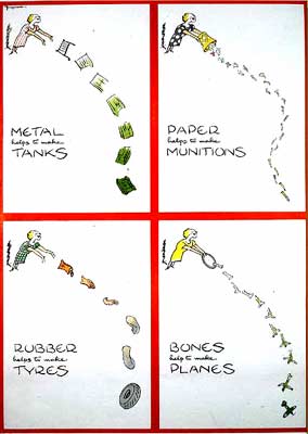 comic art by Fougasse (Cyril Kenneth Bird)