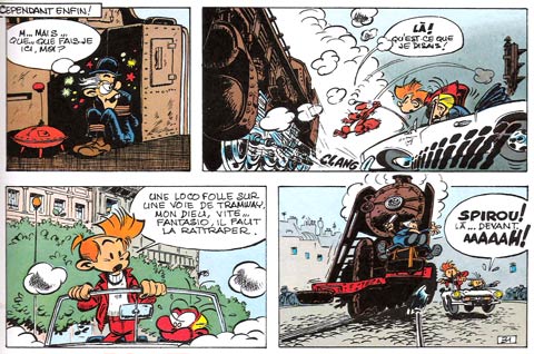 Spirou et Fantasio by Jean-Claude Fournier