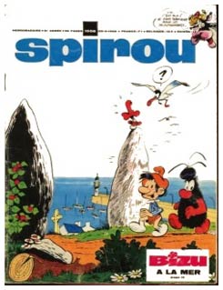 Spirou cover by Jean-Claude Fournier