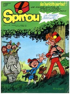 Spirou cover by Jean-Claude Fournier