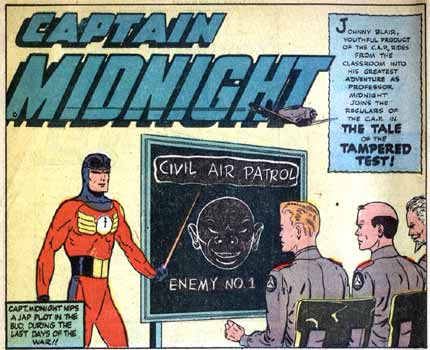 Captain Midnight, by Leonard Frank