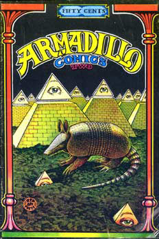 Armadillo Comics, by Jim Franklin 1971