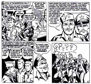 comic art by Bob Fujitani