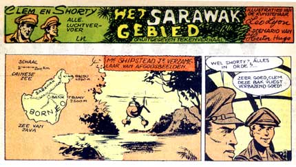 Clem en Shorty, by Funcken (Heroic, 1956)