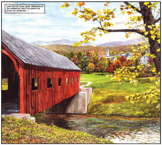 Red Bridge by Gabriele Gamberini