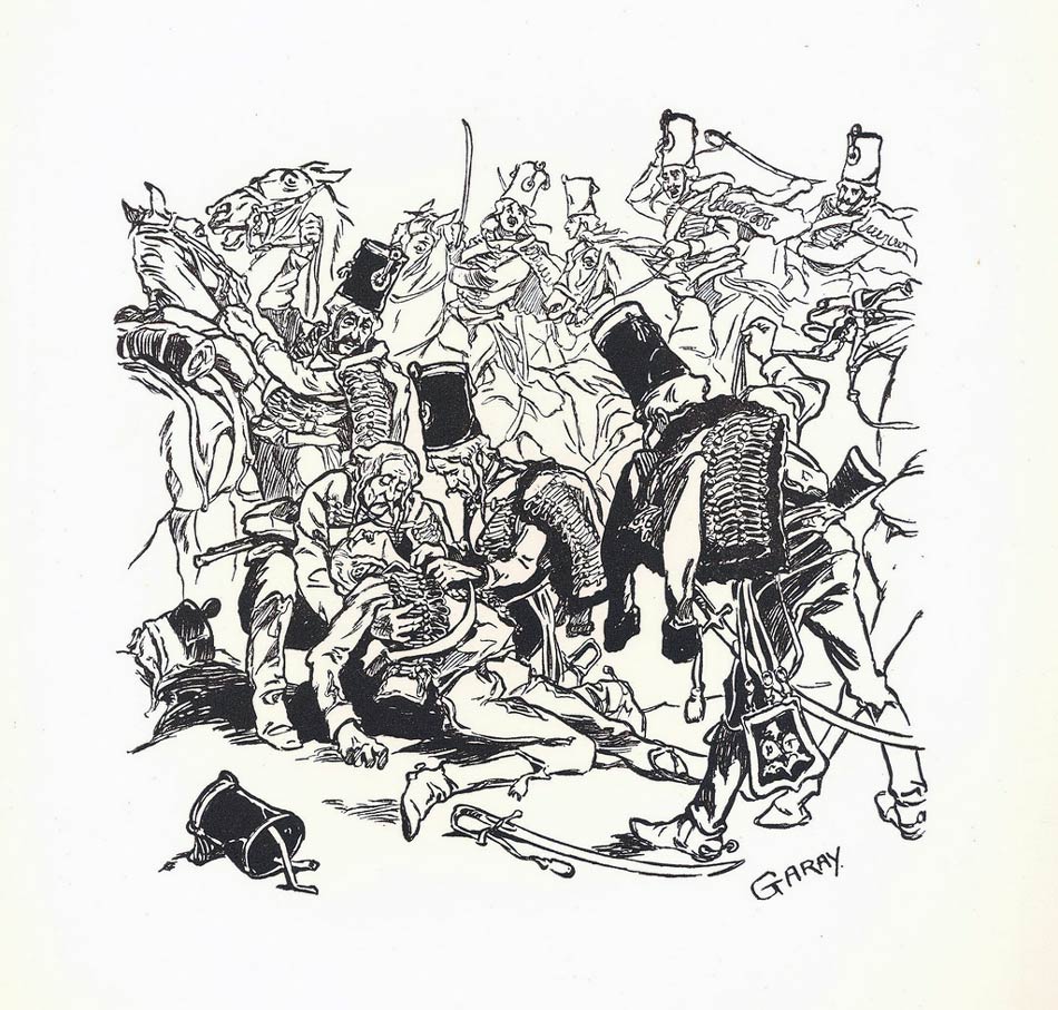 Csatajelenet by Akos Garay