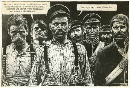 comic art by Luis Garcia