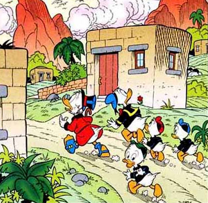 Donald Duck, by Luciano Gatto