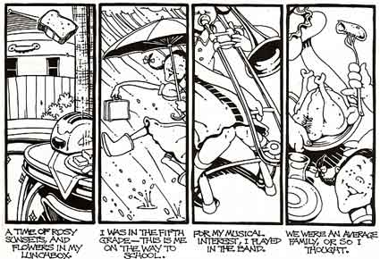 comic art by Rick Geary (1992)