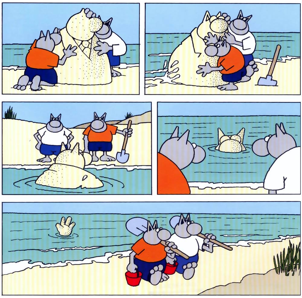 Le Chat, by Philippe Geluck